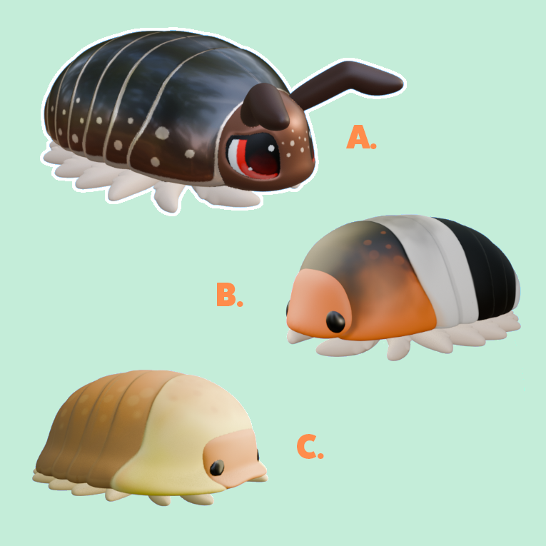 Leylina Figurines - November 2025 - Isopods