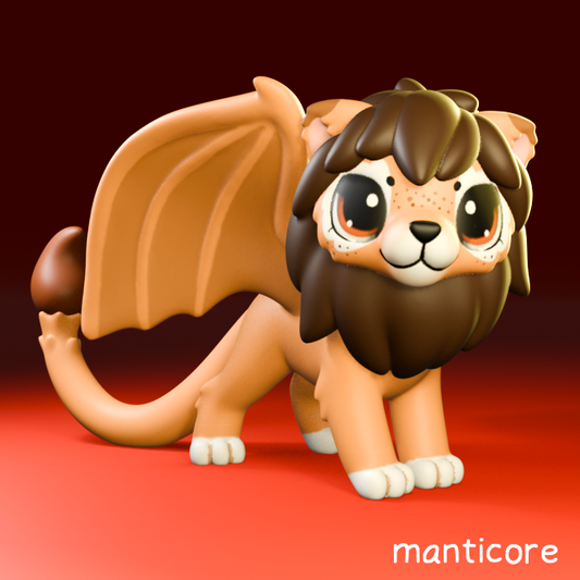 Leylina Figurines - April 2025 - Manticore