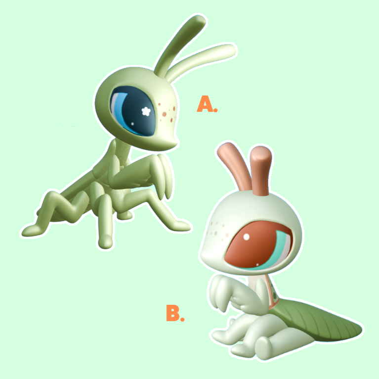 Leylina Figurines - November 2025 - Mantises