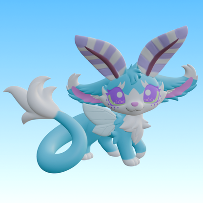 Leylina Figurines - July 2026 - Moth Dragon