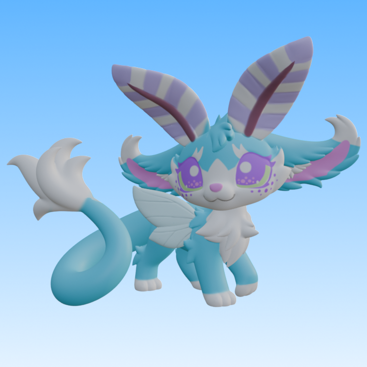Leylina Figurines - July 2026 - Moth Dragon