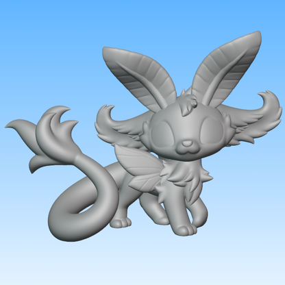 Leylina Figurines - July 2026 - Moth Dragon