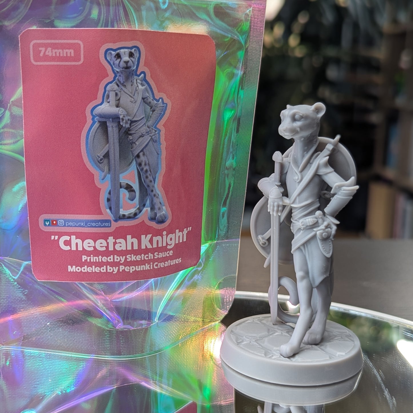 Pepunki Creatures - Cheetah Knight