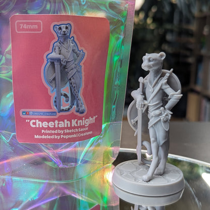 Pepunki Creatures - Cheetah Knight