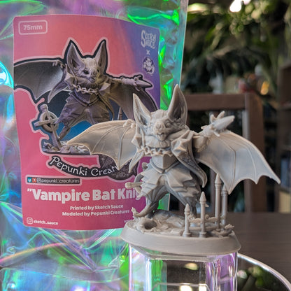 Pepunki Creatures - Vampire Bat Knight