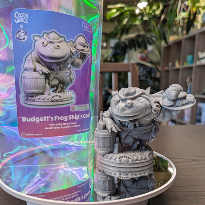Pepunki Creatures - Budgett's Frog Ship's Cook