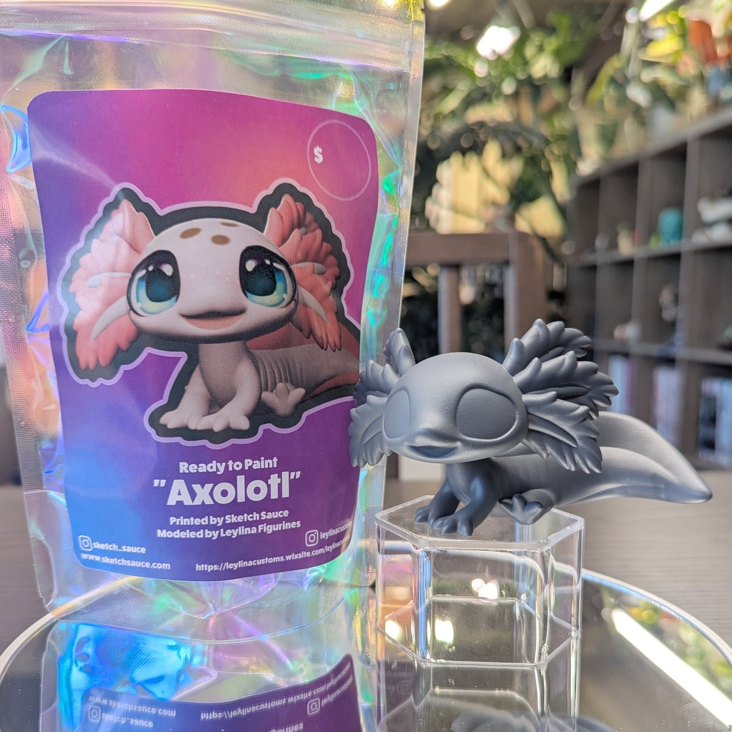 Leylina Figurines - August 2025 - Axolotl
