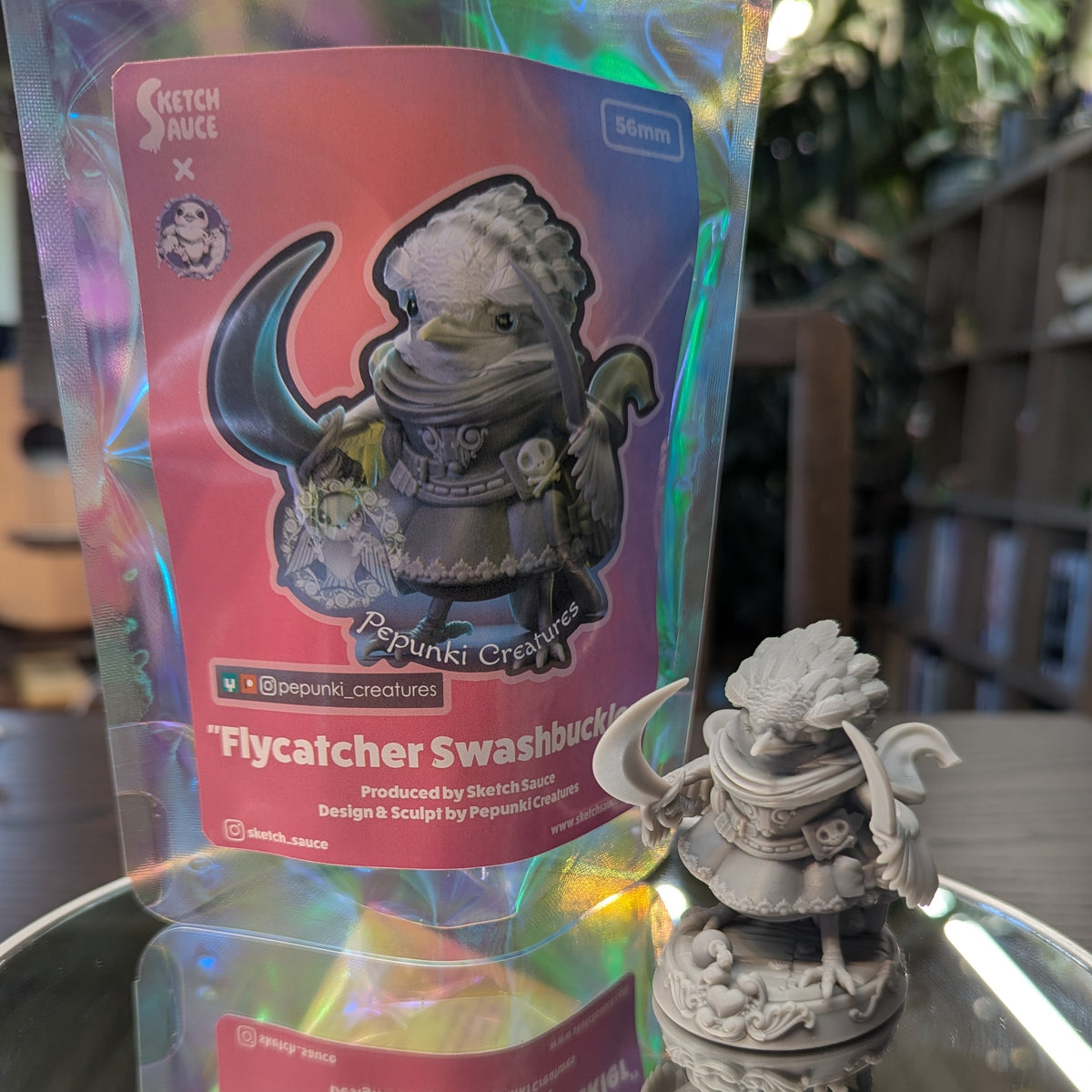 Pepunki Creatures - Flycatcher Swashbuckler