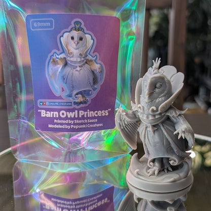 Pepunki Creatures - Barn Owl Princess
