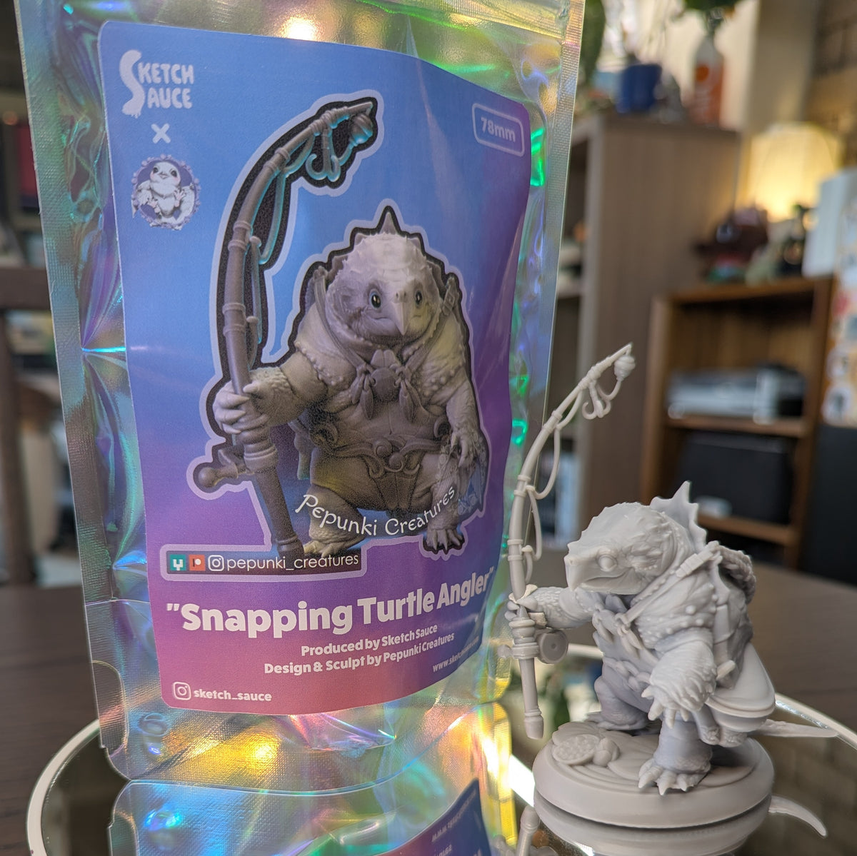 Pepunki Creatures - Snapping Turtle Angler