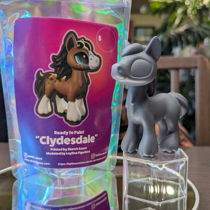 Leylina Figurines - July 2025 - Clydesdale