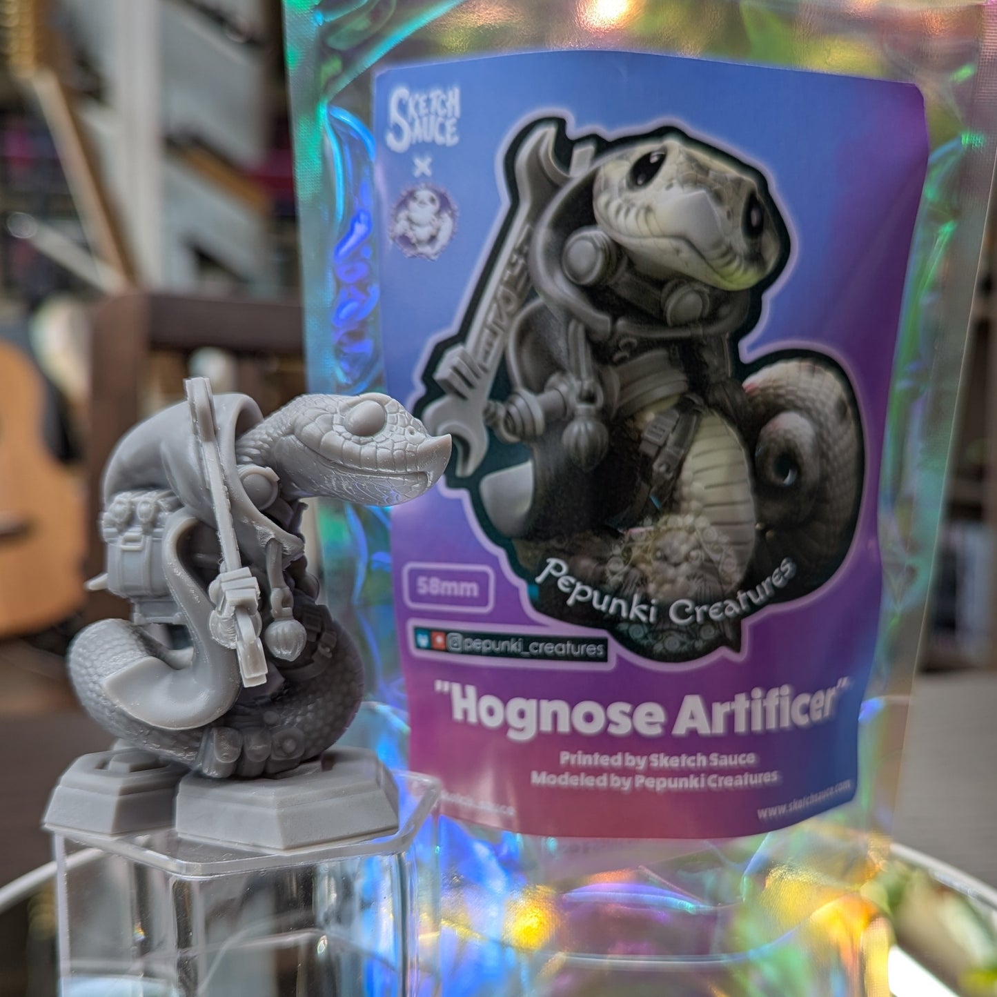 Pepunki Creatures - Hognose Snake Artificer