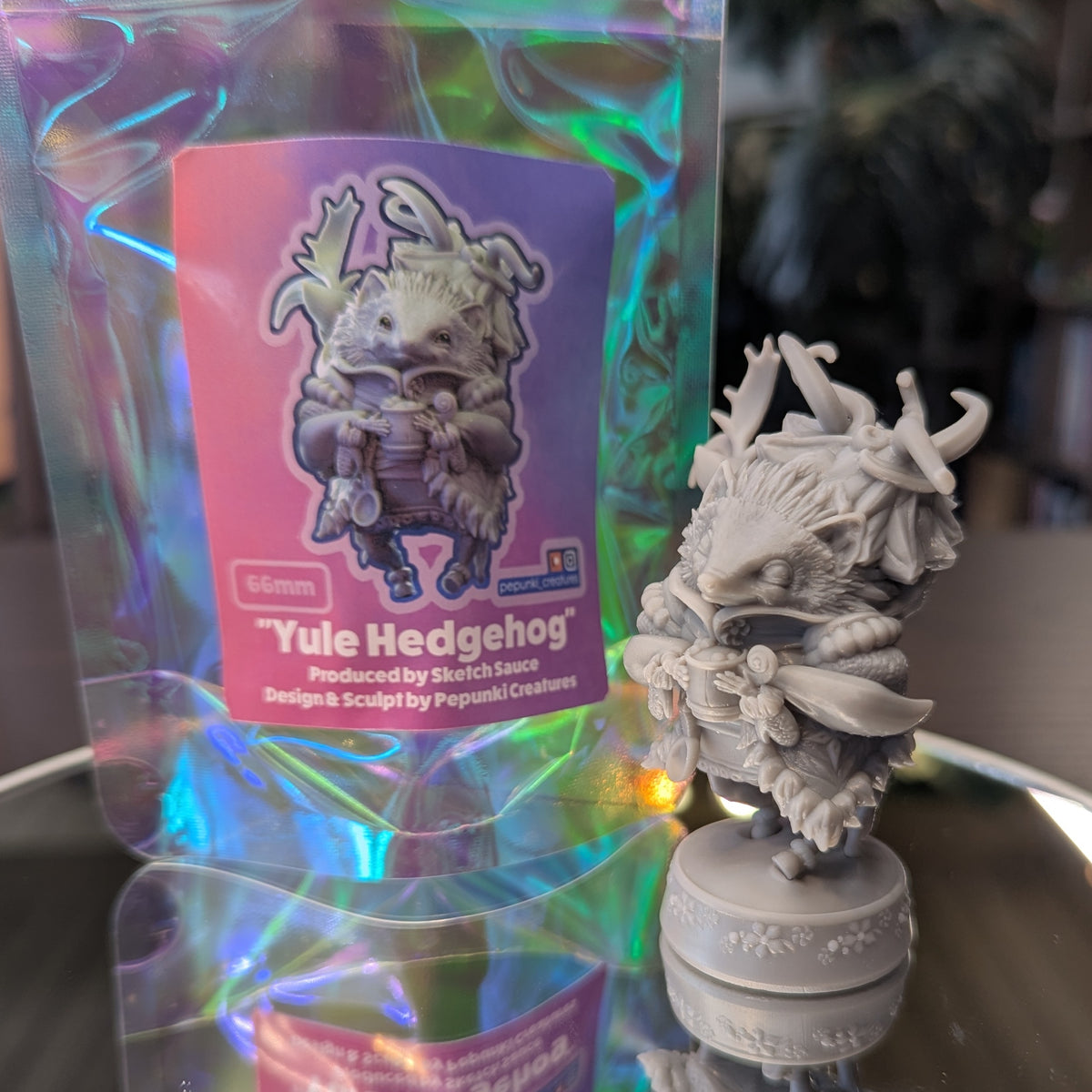 Pepunki Creatures - Yule Hedgehog