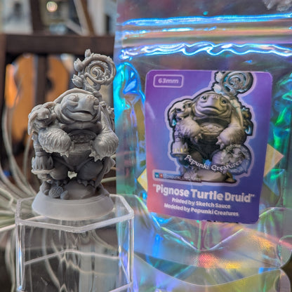 Pepunki Creatures - Pignose Turtle Druid