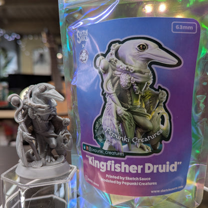 Pepunki Creatures - Kingfisher Druid