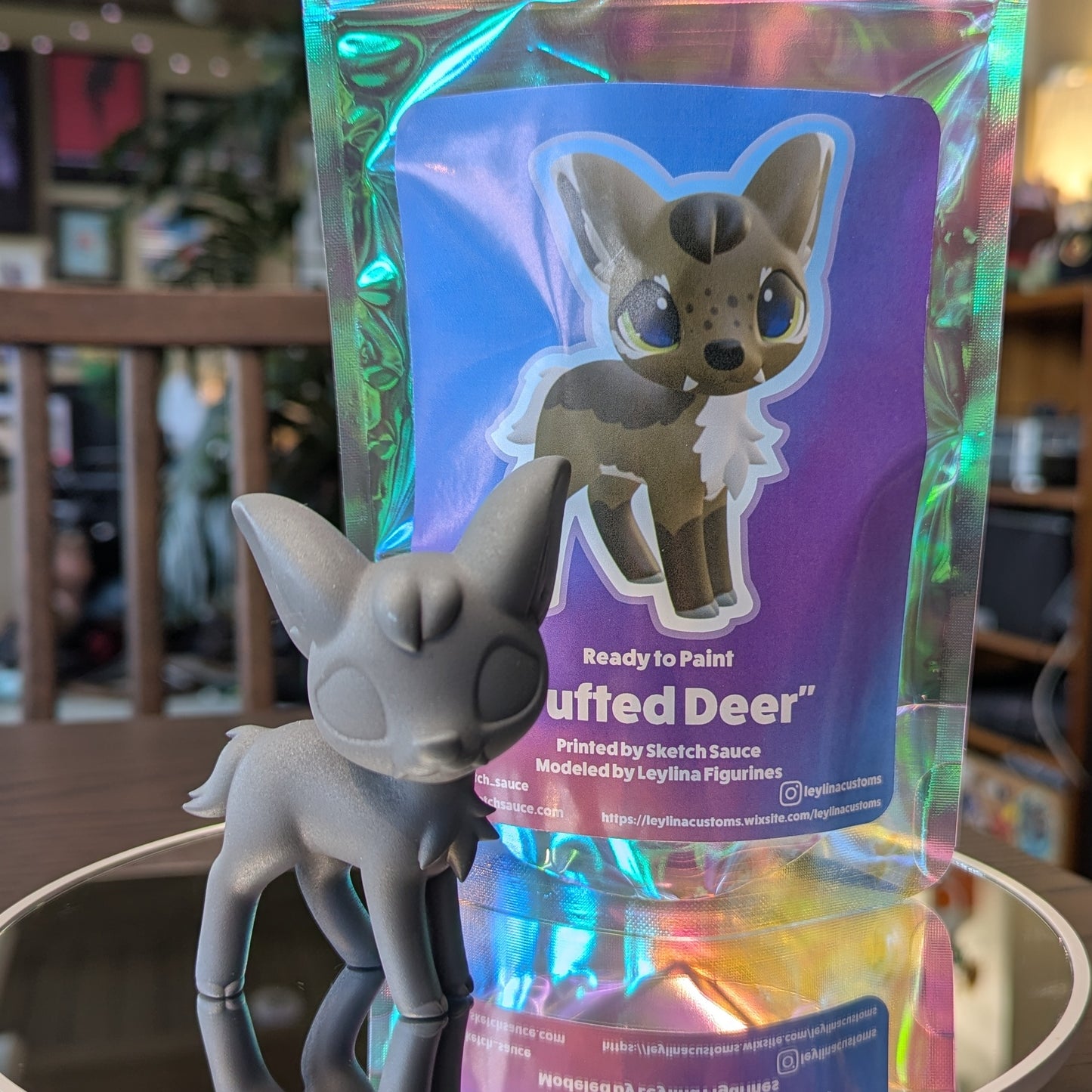 Leylina Figurines - June 2026 - Tufted Deer