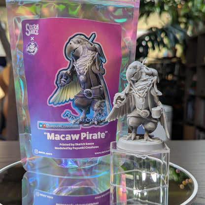 Pepunki Creatures - Macaw Pirate