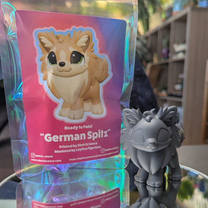 Leylina Figurines - March 2026 - German Spitz