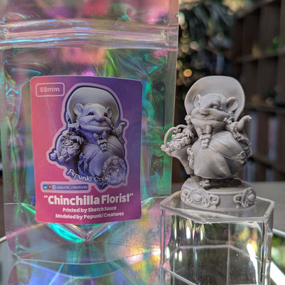 Pepunki Creatures - Chinchilla Florist