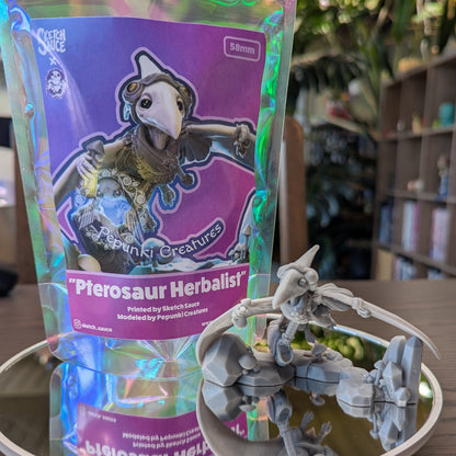 Pepunki Creatures - Pterosaur Herbalist