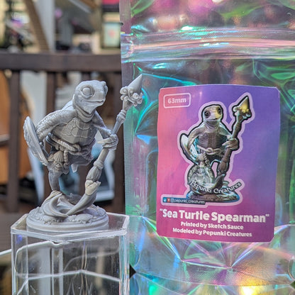 Pepunki Creatures - Sea Turtle Spearman
