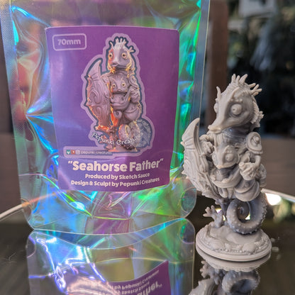 Pepunki Creatures - Seahorse Father & Child