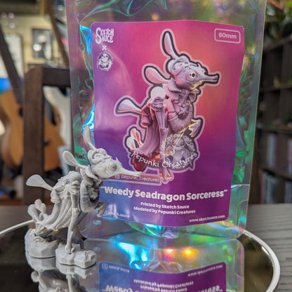 Pepunki Creatures - Weedy Seadragon Sorceress