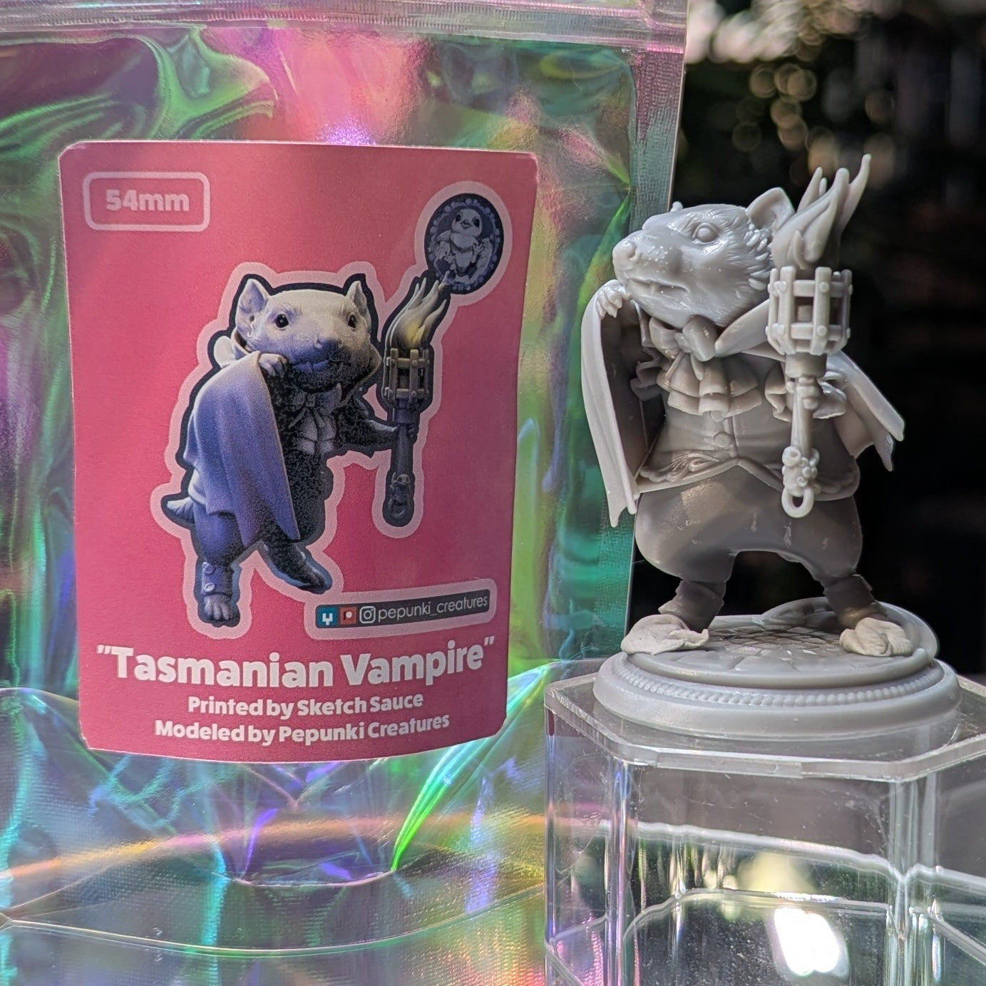 Pepunki Creatures - Tasmanian Vampire