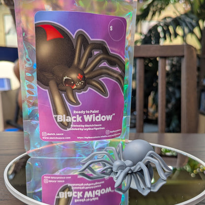 Leylina Figurines - October 2025 - Spider Witch/Black Widow