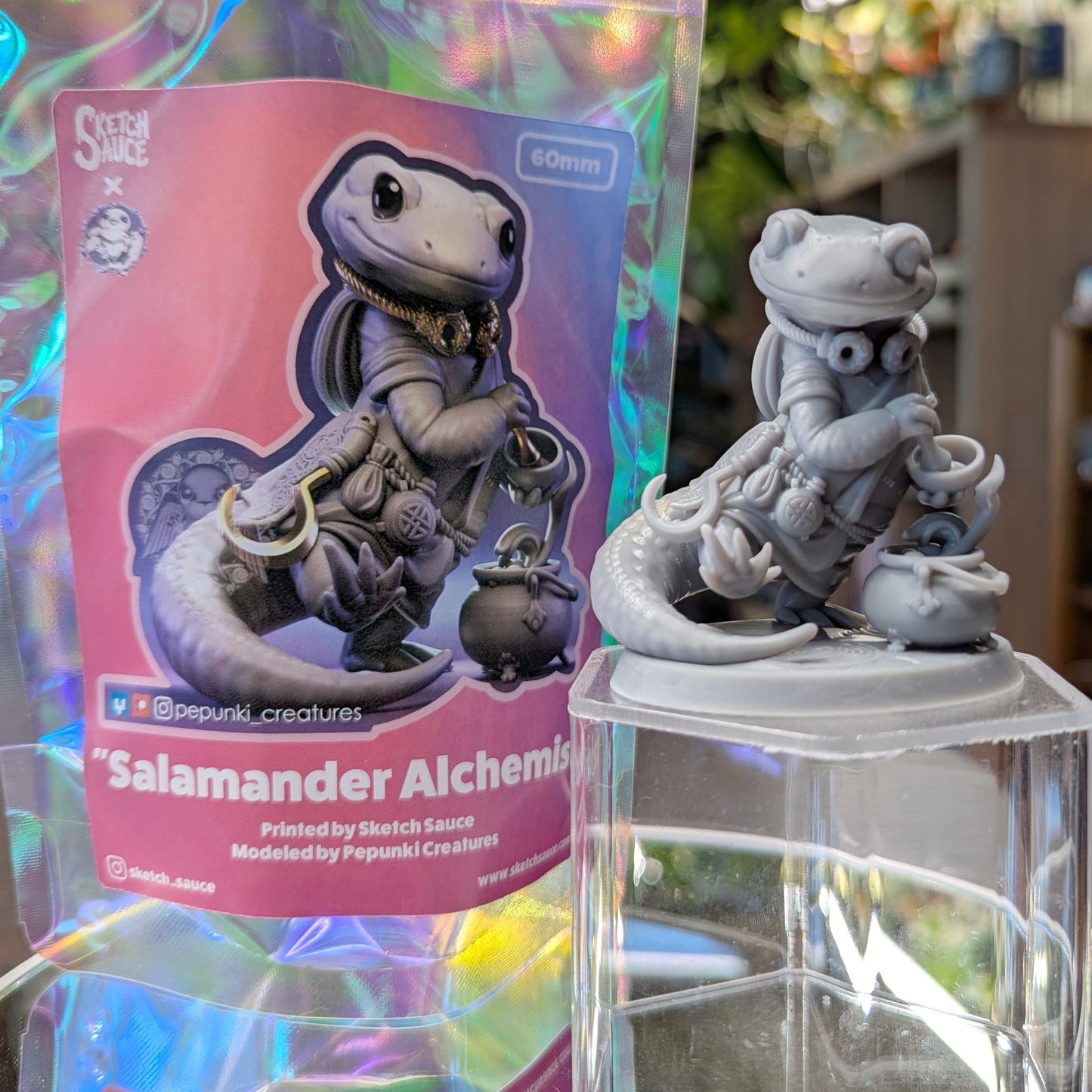 Pepunki Creatures - Salamander Alchemist