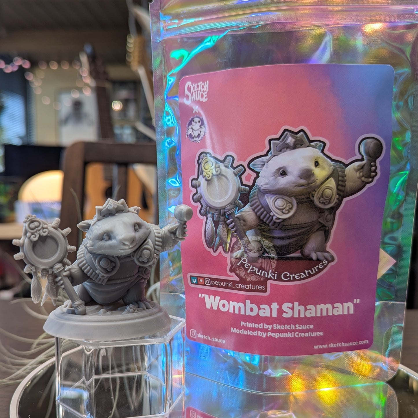 Pepunki Creatures - Wombat Shaman