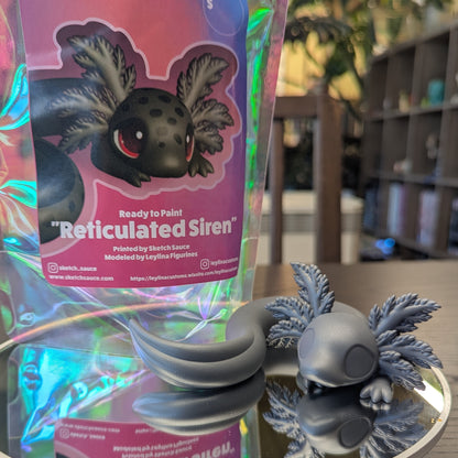Leylina Figurines - August 2025 - Reticulated Siren
