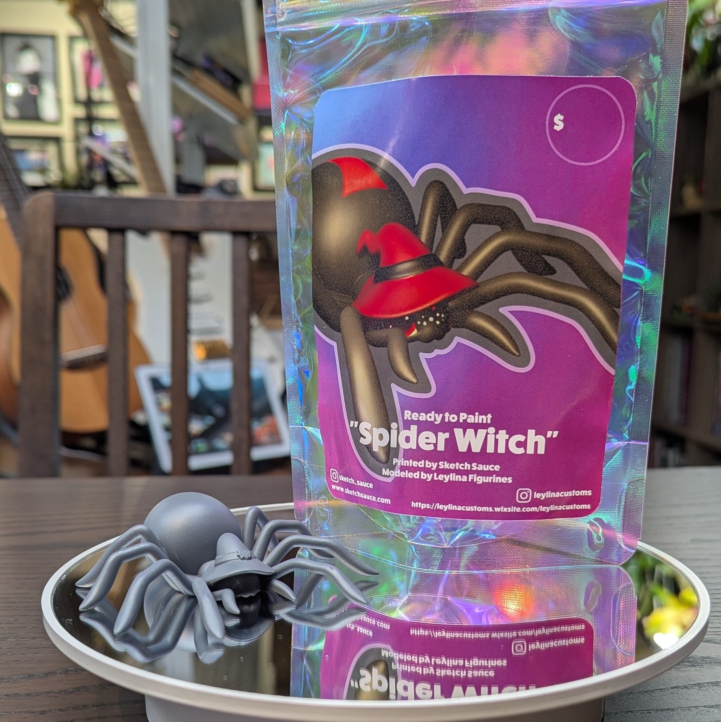 Leylina Figurines - October 2025 - Spider Witch/Black Widow