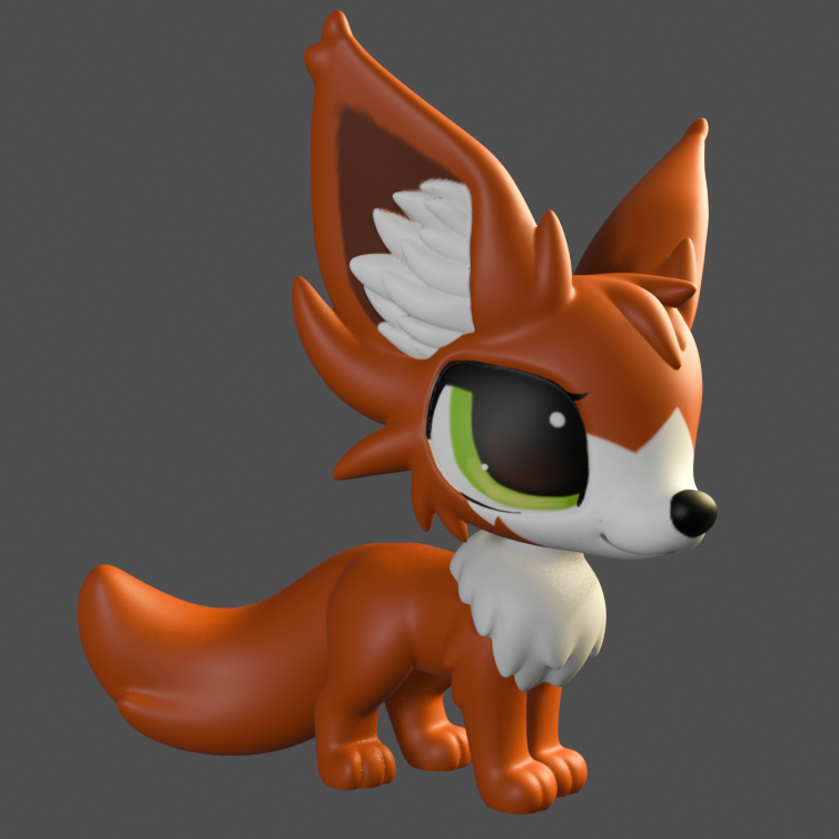 Leylina Figurines - September 2025 - Fairy Fox/Fox