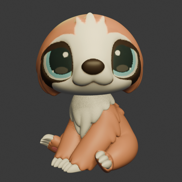 Leylina Figurines - September 2025 - Sloth/Smloth