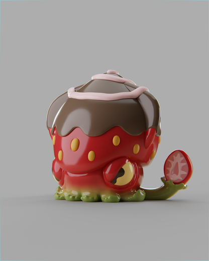 Grumpii - Squids - Strawberry Squid