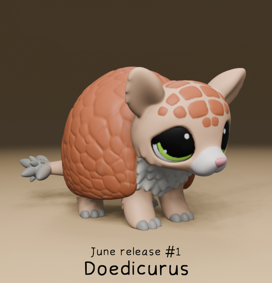 Leylina Figurines - June 2024 - Doedicurus