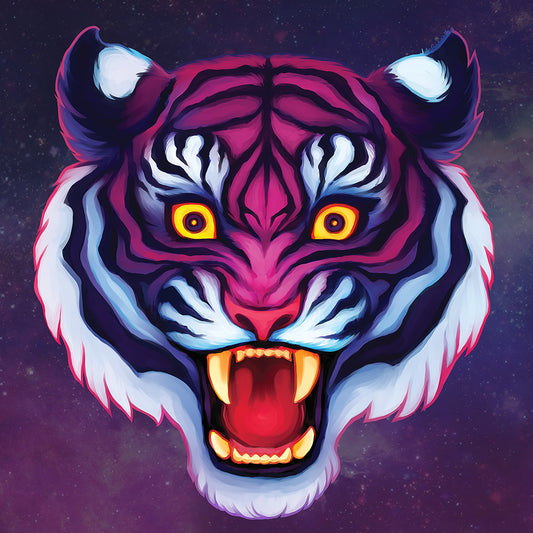 Cosmic Tiger Art Print