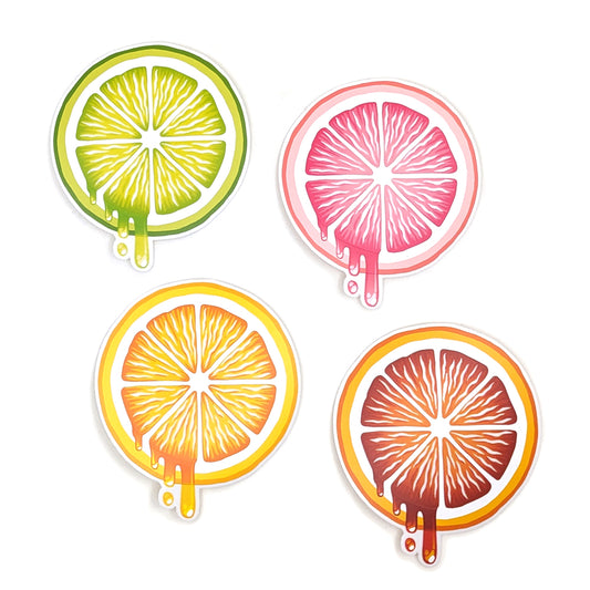 Translucent Fruit Sticker