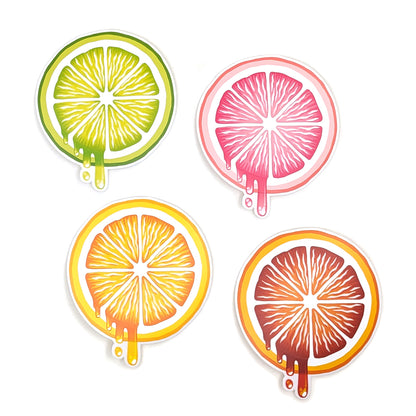 Translucent Fruit Sticker